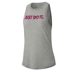 Nike Tank Womens Crew Neck Sleeveless Tank Top